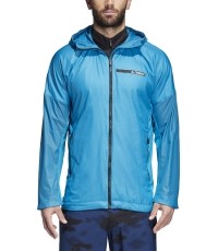 Kurtka Adidas Agravic Alpha Hooded Shield Blue BS0027