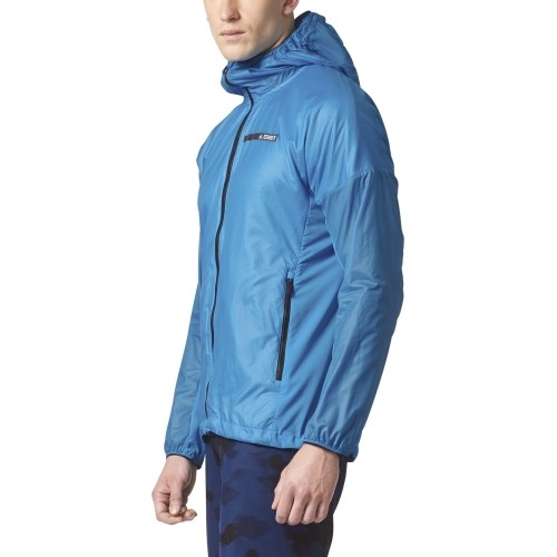 Adidas Striukė Agravic Alpha Hooded Shield Blue