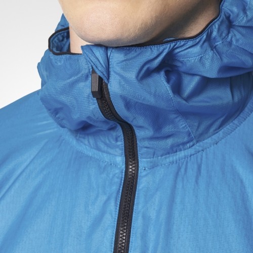 Kurtka Adidas Agravic Alpha Hooded Shield Blue BS0027