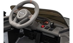 Bentley Bacalar, czarny samochód elektryczny dla dzieci