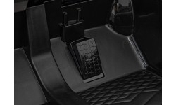 Bentley Bacalar, czarny samochód elektryczny dla dzieci