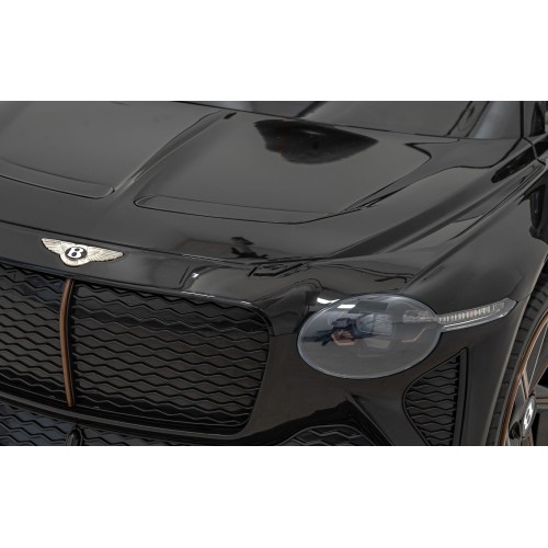 Bentley Bacalar, czarny samochód elektryczny dla dzieci