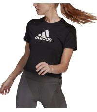 Koszulka damska Adidas W Bl Cro T Black GL3830
