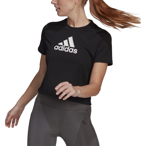 Koszulka damska Adidas W Bl Cro T Black GL3830