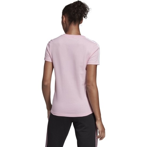 Adidas Palaidinė W E 3S Slim Tee Pink