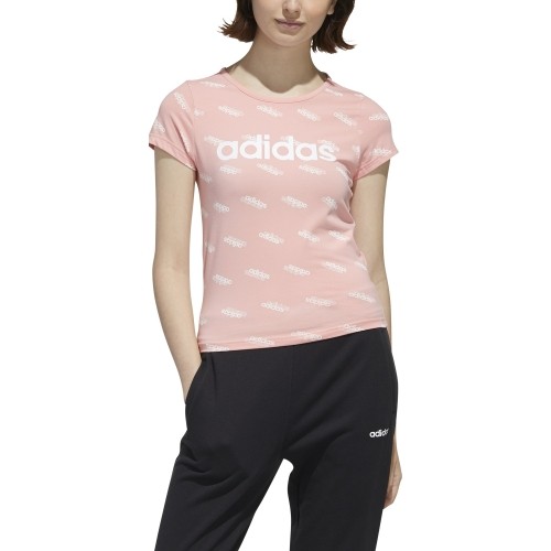 Koszulka Adidas W Fav T Pink FS9792