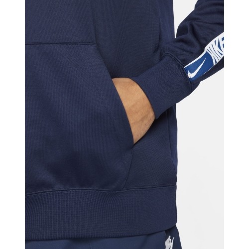 Bluza męska Nike M NSW Repeat PO Hoodie, niebieska DQ4979 498