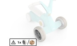 BERG GO² Mint - przednie koło