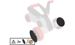 BERG GO² SparX Red - osłona przedniego koła (2x)
