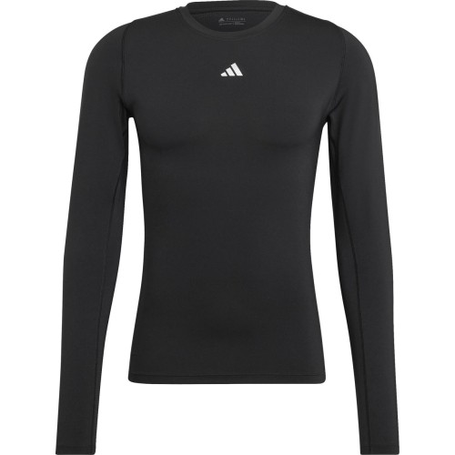 Koszulka męska Adidas Techfit Aeroready Long czarna HP0626