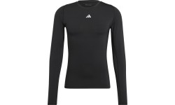 Koszulka męska Adidas Techfit Aeroready Long czarna HP0626