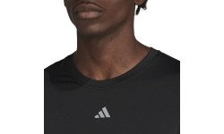 Koszulka męska Adidas Techfit Aeroready Long czarna HP0626