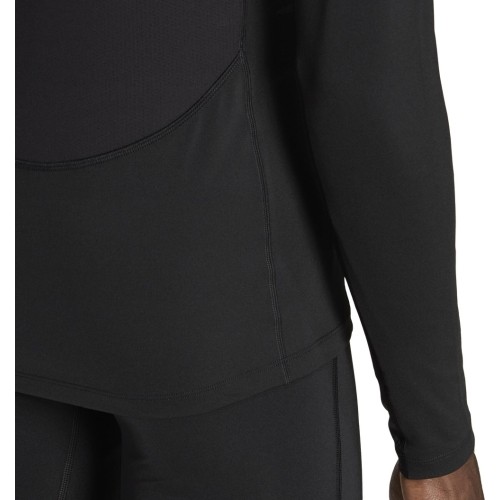 Koszulka męska Adidas Techfit Aeroready Long czarna HP0626