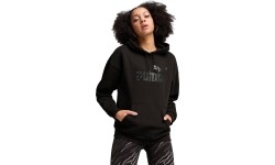 Bluza damska Puma Ess+ Animal Hoodie Fl Black 681492 01