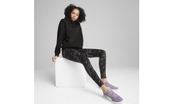 Bluza damska Puma Ess+ Animal Hoodie Fl Black 681492 01
