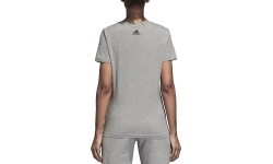 Bluzka Adidas AOP Linear Tee Grey Heather DJ1600
