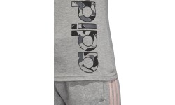 Bluzka Adidas AOP Linear Tee Grey Heather DJ1600