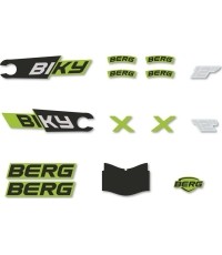 Rowery - zestaw naklejek City Green