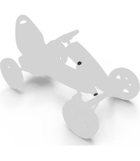 Zestaw słuchawkowy 1" Czarny