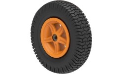 Koło 5 ramienne pomarańczowe 4.80/400-8 blok