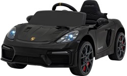 Pojazd elektryczny dla dzieci Porsche Spyder RS 718 czarny MP4