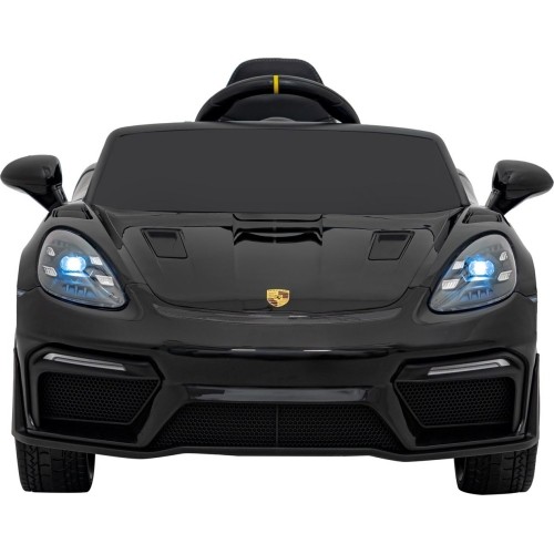 Pojazd elektryczny dla dzieci Porsche Spyder RS 718 czarny MP4