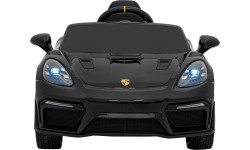 Pojazd elektryczny dla dzieci Porsche Spyder RS 718 czarny MP4