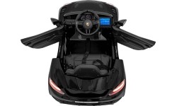 Pojazd elektryczny dla dzieci Porsche Spyder RS 718 czarny MP4