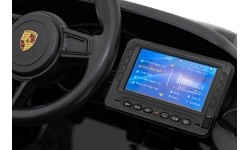 Pojazd elektryczny dla dzieci Porsche Spyder RS 718 czarny MP4