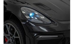 Pojazd elektryczny dla dzieci Porsche Spyder RS 718 czarny MP4