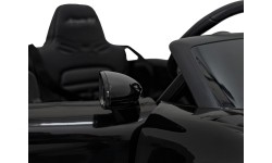 Pojazd elektryczny dla dzieci Porsche Spyder RS 718 czarny MP4