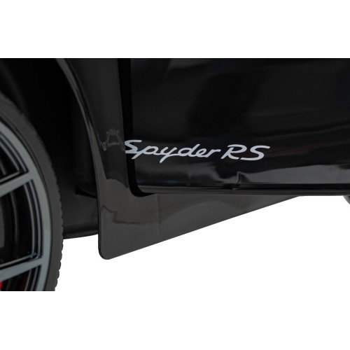 Pojazd elektryczny dla dzieci Porsche Spyder RS 718 czarny MP4