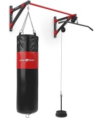 Wielofunkcyjny drążek z uchwytem do podciągania i worka bokserskiego 3-in-1 MH-D204 - Marbo Sport