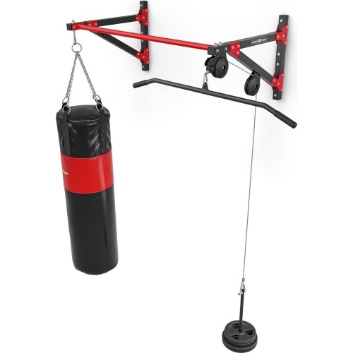 Wielofunkcyjny drążek z uchwytem do podciągania i worka bokserskiego 3-in-1 MH-D204 - Marbo Sport