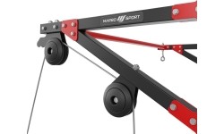 Drążek wielofunkcyjny z wyciągiem i mocowaniem na worek bokserski 3w1 MH-D204 - Marbo Sport