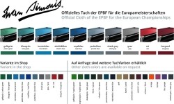 Stół bilardowy, Pool, Salem, 8 stóp, orzech, obrus klubowy żółto-zielony