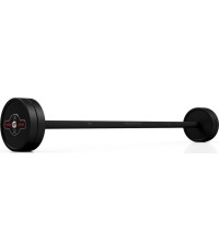 Sztanga gumowana prosta 20 kg czarny mat - Marbo Sport