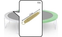 Sprężyny do trampoliny Favorit - Goldspring Basic (10 szt.)