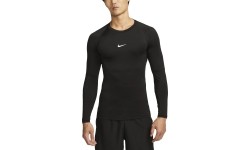 Nike Marškinėliai Vyrams M Np Df Tight Top Ls Black FB7919 010