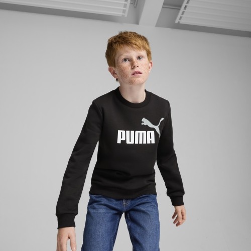 Puma bluza młodzieżowa Ess + 2 Col Big Logo FL Black 586986 60
