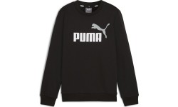 Puma bluza młodzieżowa Ess + 2 Col Big Logo FL Black 586986 60