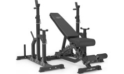 Zestaw MS2_2.0 | Ławka dwustronna + stojaki regulowane - Marbo Sport