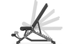 Zestaw MS2_2.0 | Ławka dwustronna + stojaki regulowane - Marbo Sport