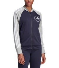 Adidas Džemperis W Sid Bomber Blue Grey