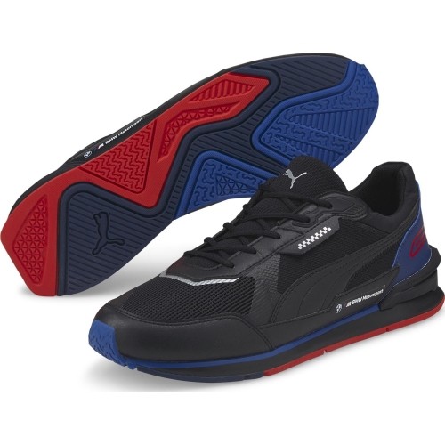 Buty męskie Puma BMW MMS Low Racer Black Blue 307106 01