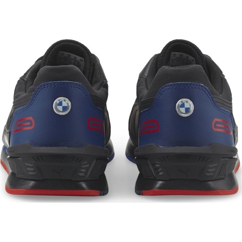 Buty męskie Puma BMW MMS Low Racer Black Blue 307106 01