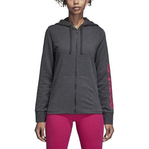 Bluza Adidas Ess Lin FZ Hoodie Grey CZ5720