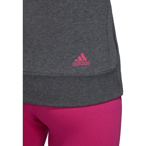 Bluza Adidas Ess Lin FZ Hoodie Grey CZ5720