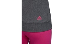 Adidas Džemperis Ess Lin Fz Hoodie Grey