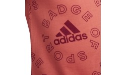 Koszulka dziewczęca Adidas G Logo T Ess Pink HF1831